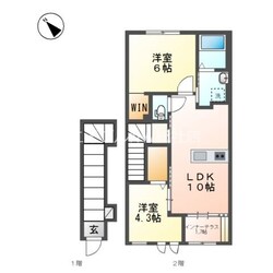 セルクラールの物件間取画像